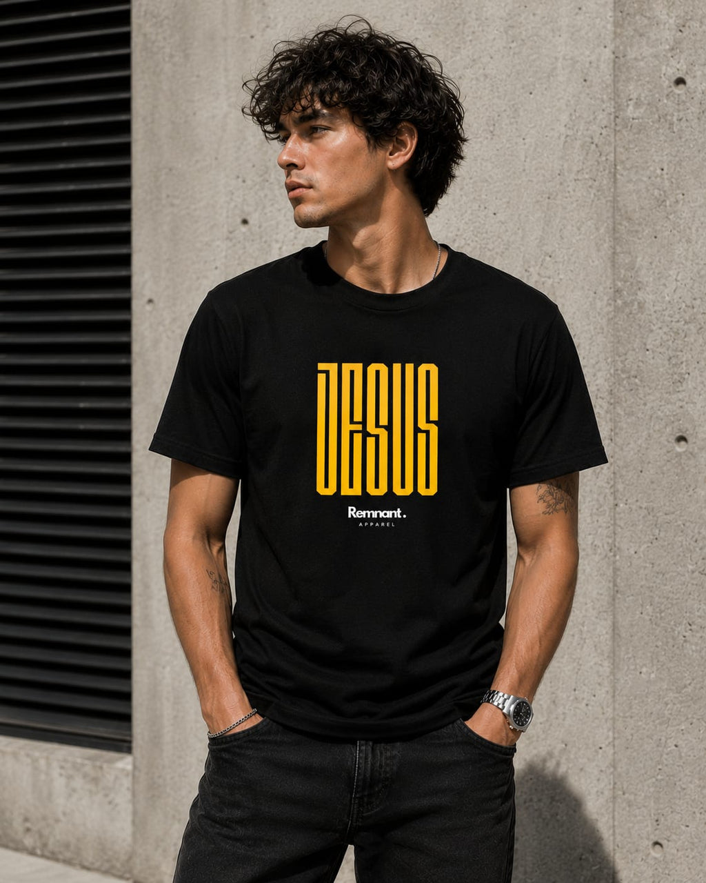 Short Sleeve Jesus T-Shirt