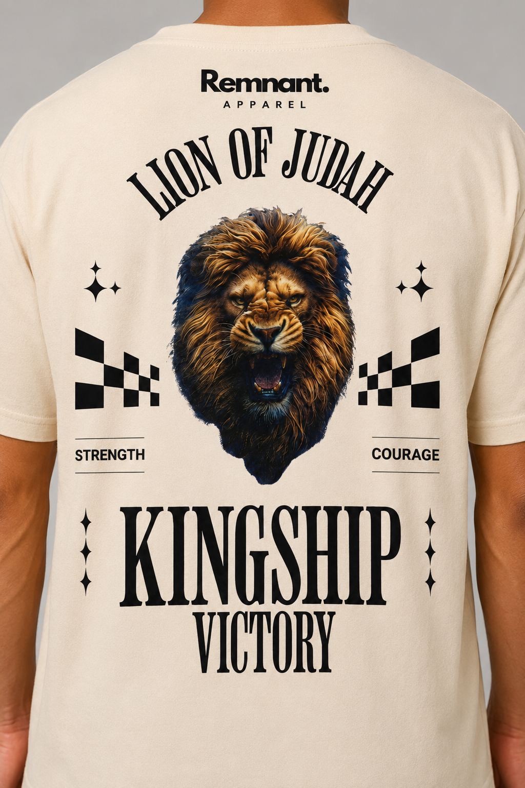 Short Sleeve Heavyweight Lion Of Judah T-Shirt