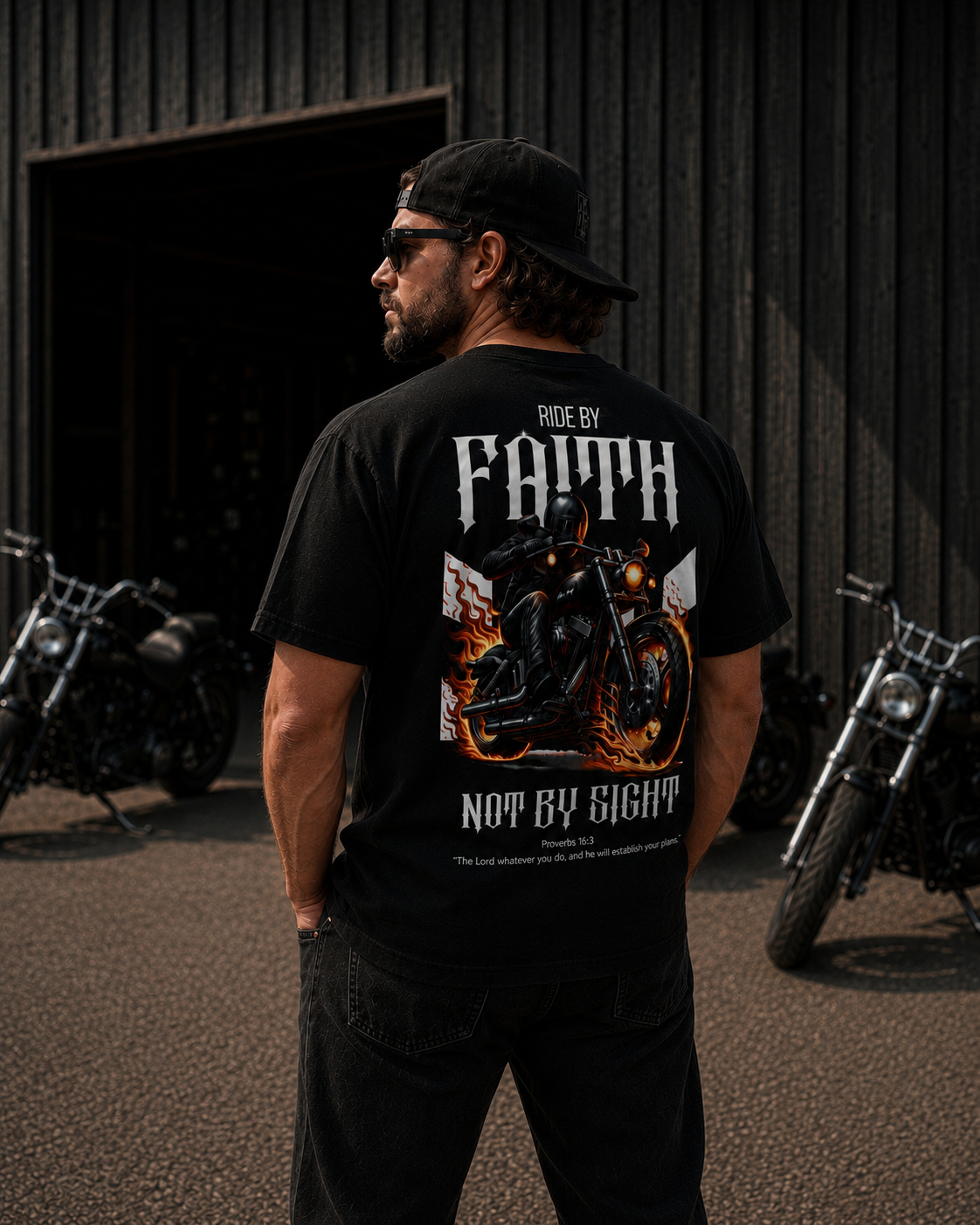 Short Sleeve Ride By Faith T-Shirt