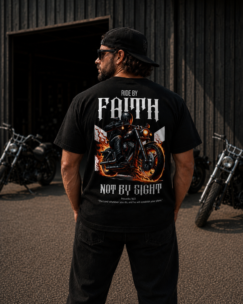 Short Sleeve Ride By Faith T-Shirt