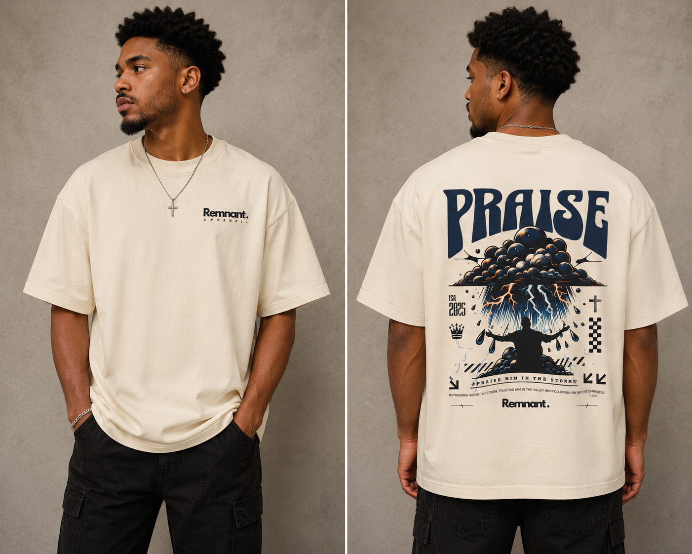 Short Sleeve Heavyweight  Praise You In The Storm T-Shirt