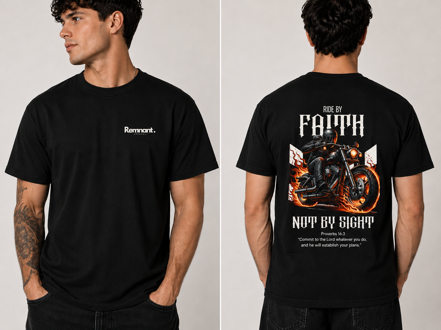 Short Sleeve Ride By Faith T-Shirt