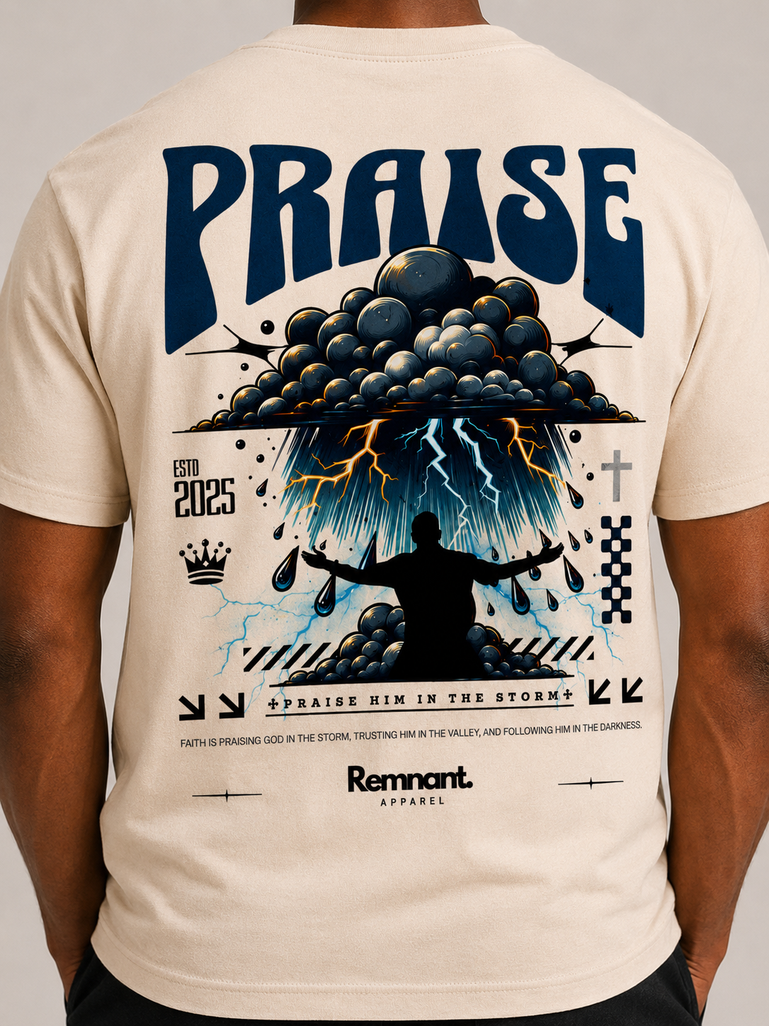 Short Sleeve Heavyweight  Praise You In The Storm T-Shirt
