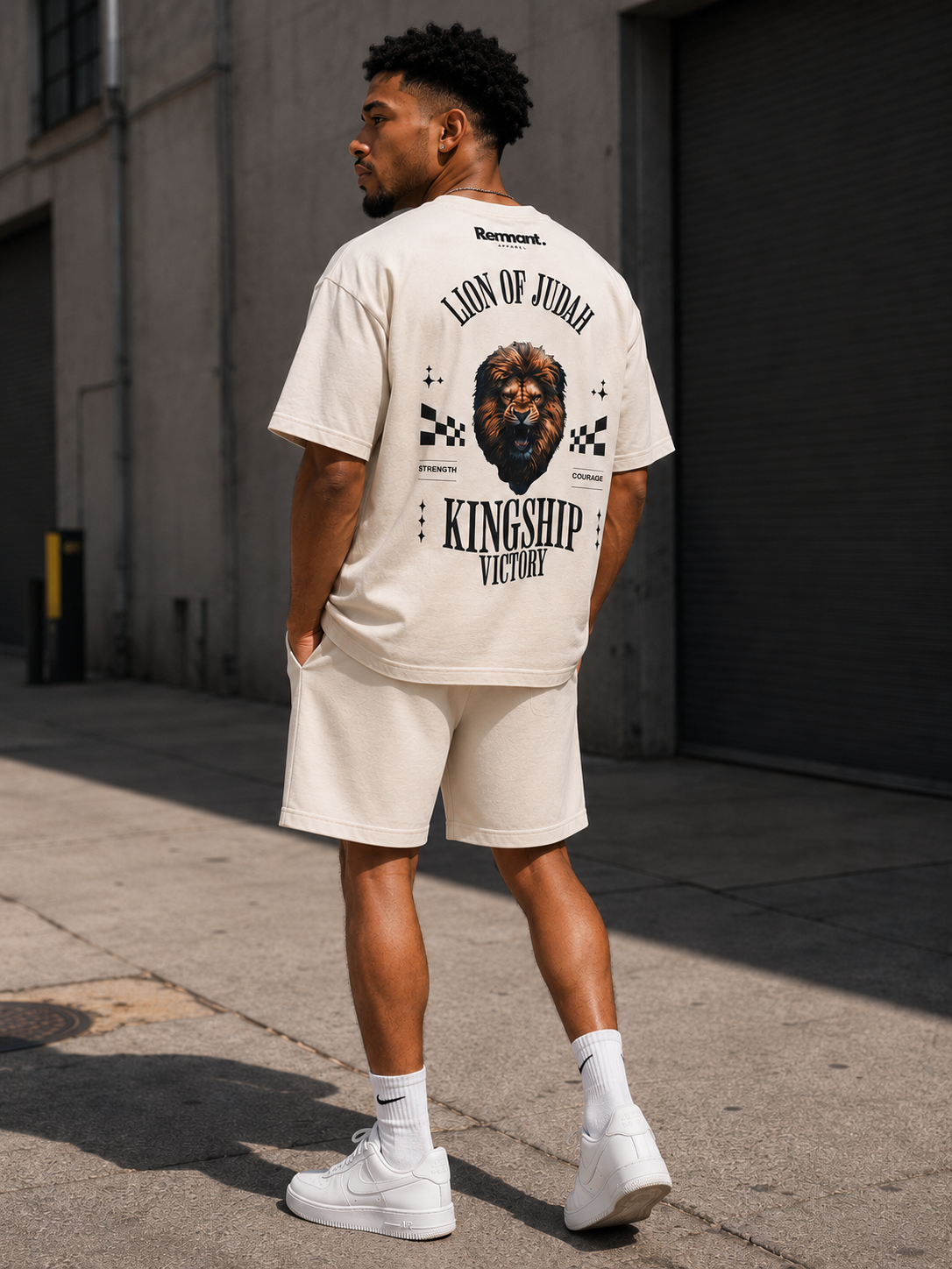 Short Sleeve Heavyweight Lion Of Judah T-Shirt