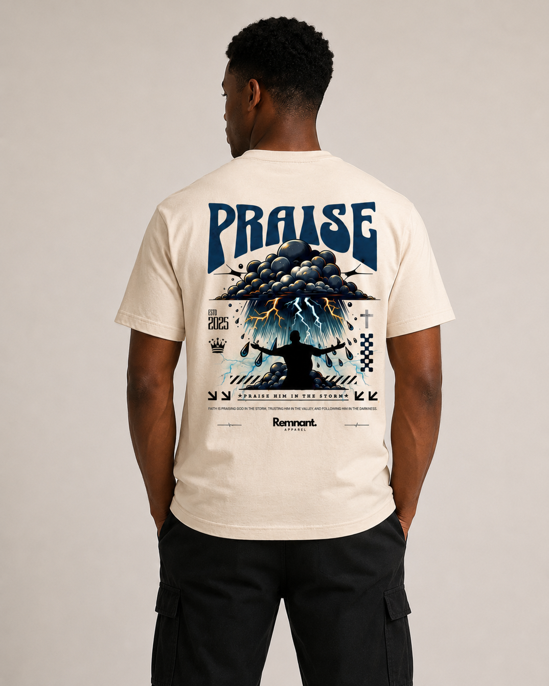 Short Sleeve Heavyweight  Praise You In The Storm T-Shirt