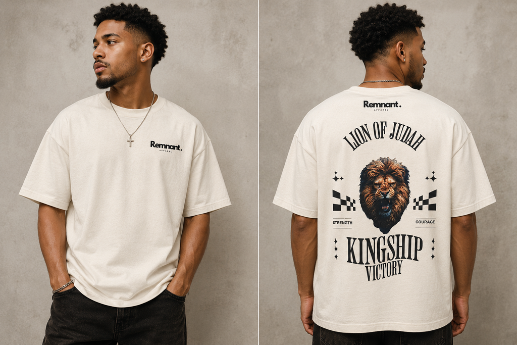 Short Sleeve Heavyweight Lion Of Judah T-Shirt